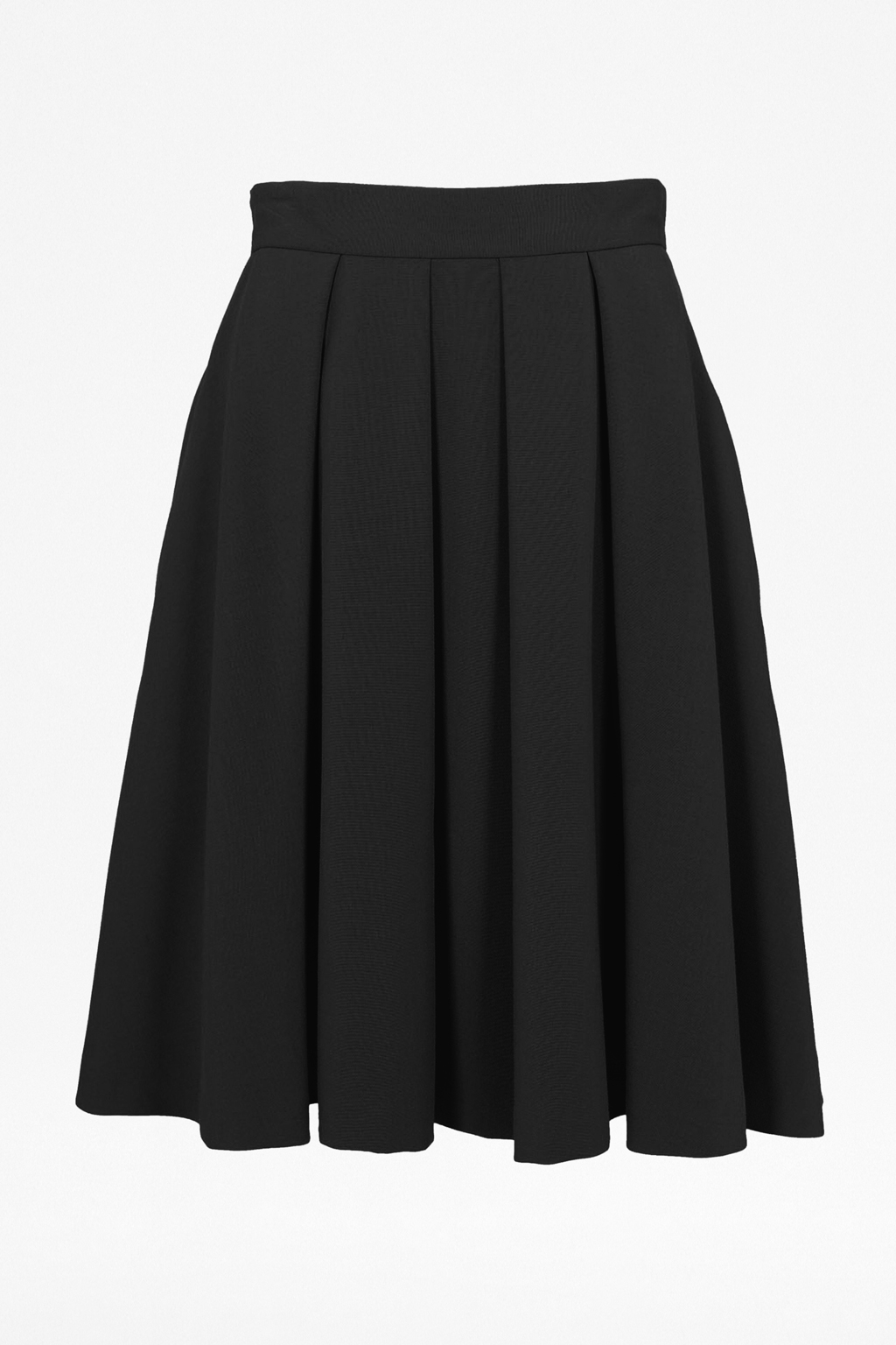Flared Black Skirt 97