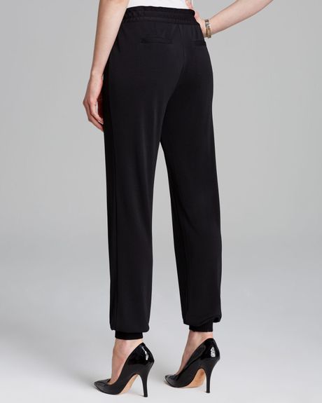 black soft pants