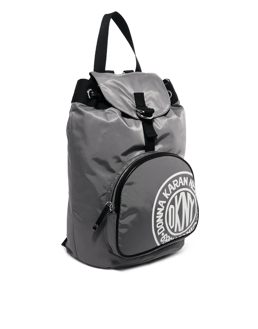 Dkny Active Neoprene Backpack in Gray (Grey) Lyst