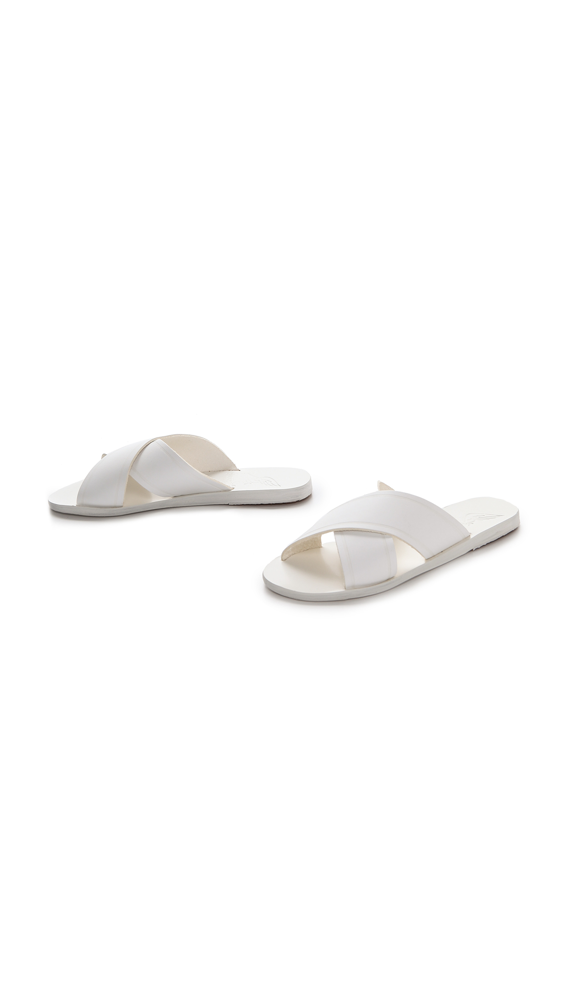 Ancient Greek Sandals Thais Sandals White in White | Lyst