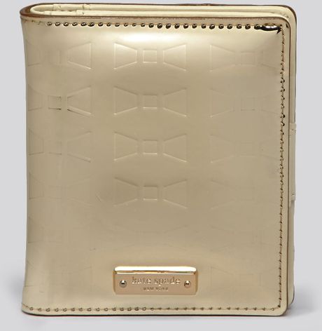 kate spade gold wallet