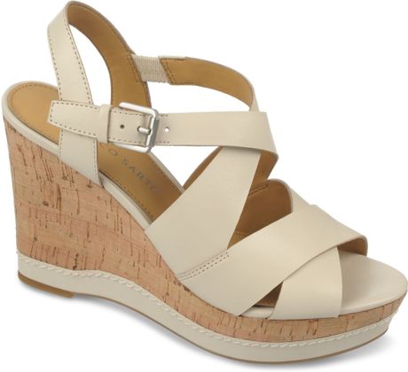 franco sarto wedges tan
