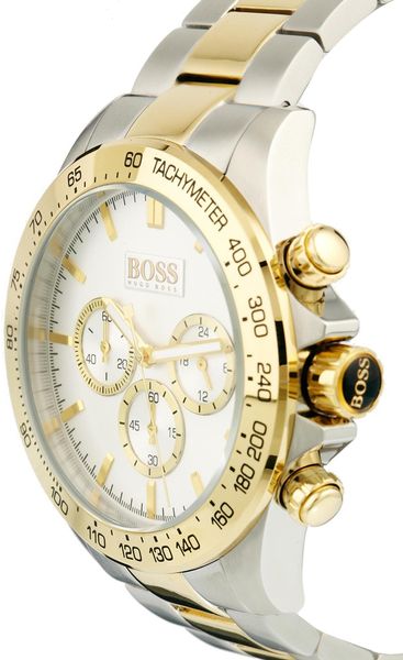 hugo boss watch gold