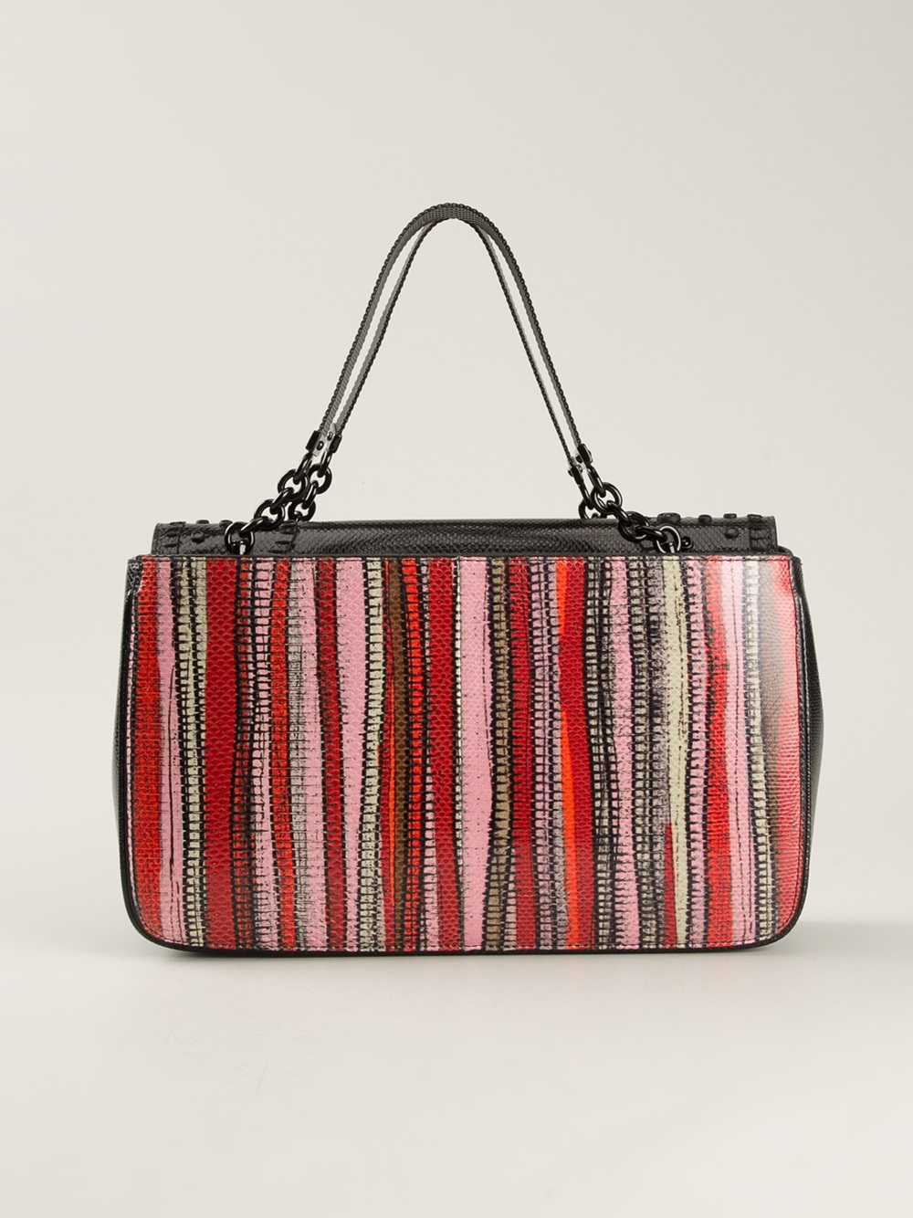 Lizard Skin Clutch By Bottega Venetta bottega veneta striped lizard skin clutch in multicolor Lizard Skin Clutch By Bottega Venetta bottega veneta striped lizard skin clutch in multicolor