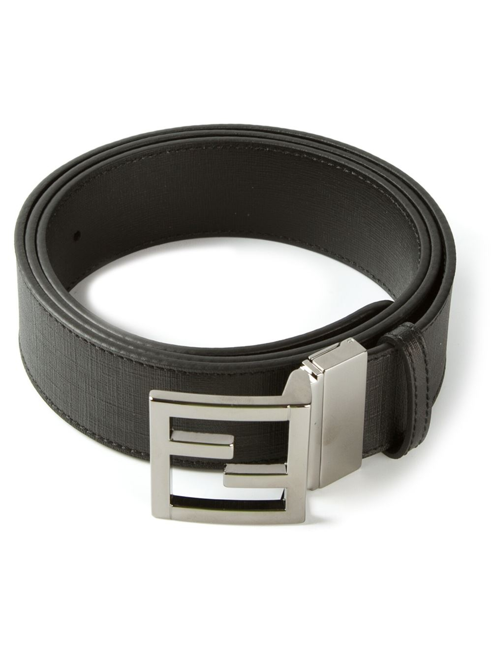 Fendi Classic Belt in Black for Men | Lyst