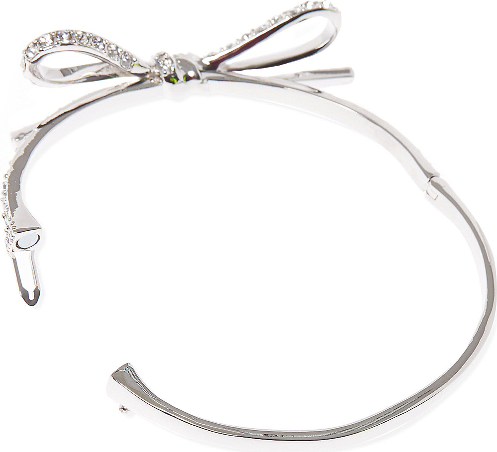 Kate spade silver bow bracelet Clearance