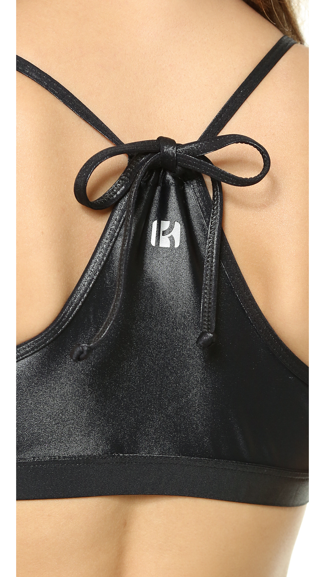 Koral Activewear Grip Sports Bra In Black Lyst