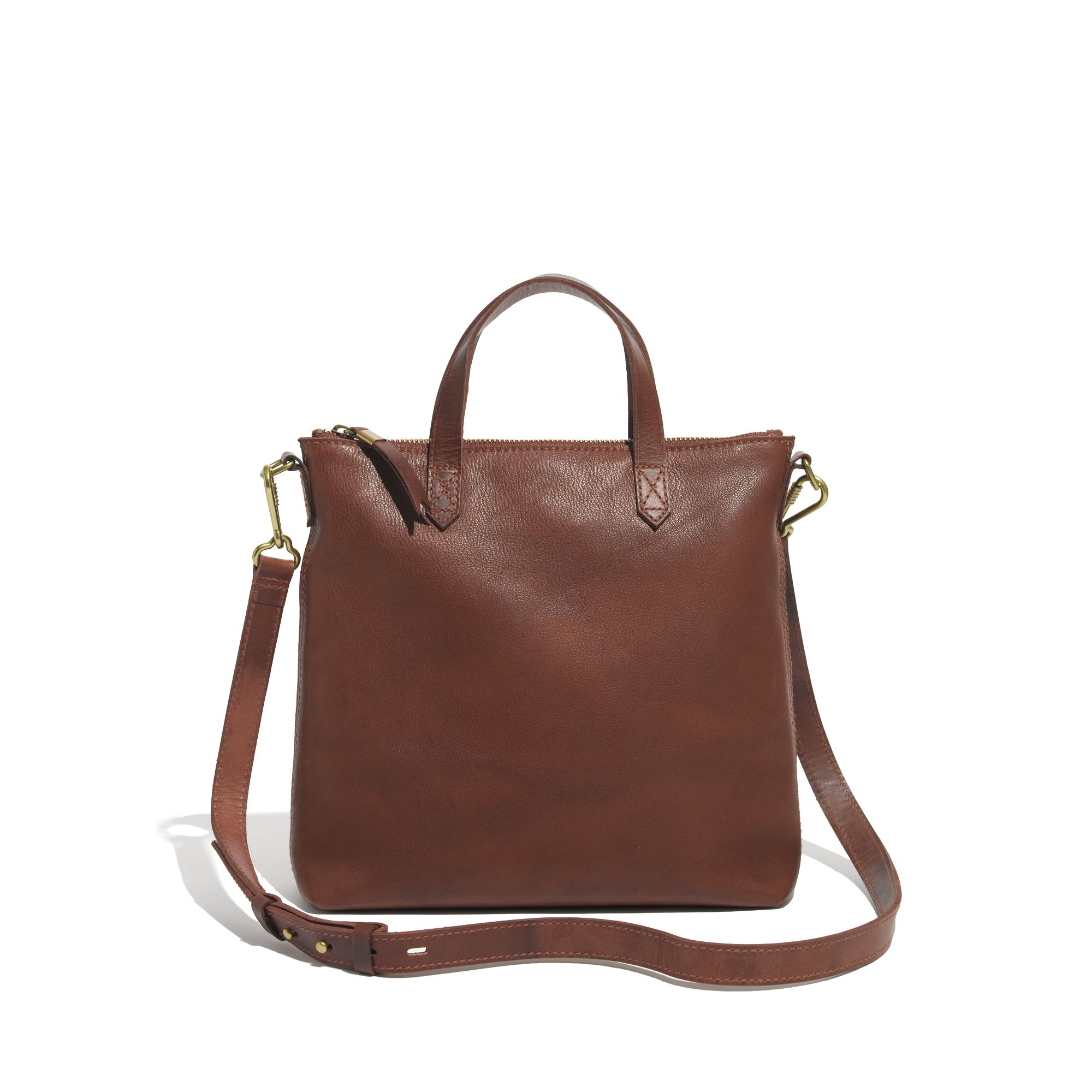 Madewell The Mini Transport Crossbody in Brown (pecan) | Lyst