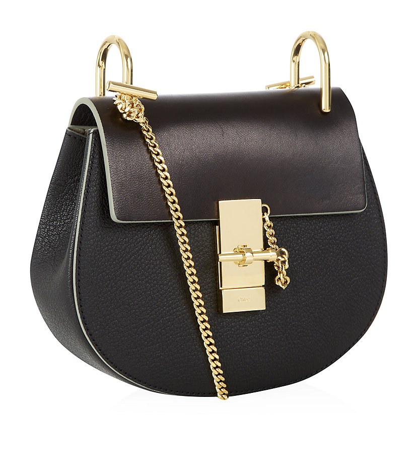 Chloé Small Drew Shoulder Bag in Black | Lyst