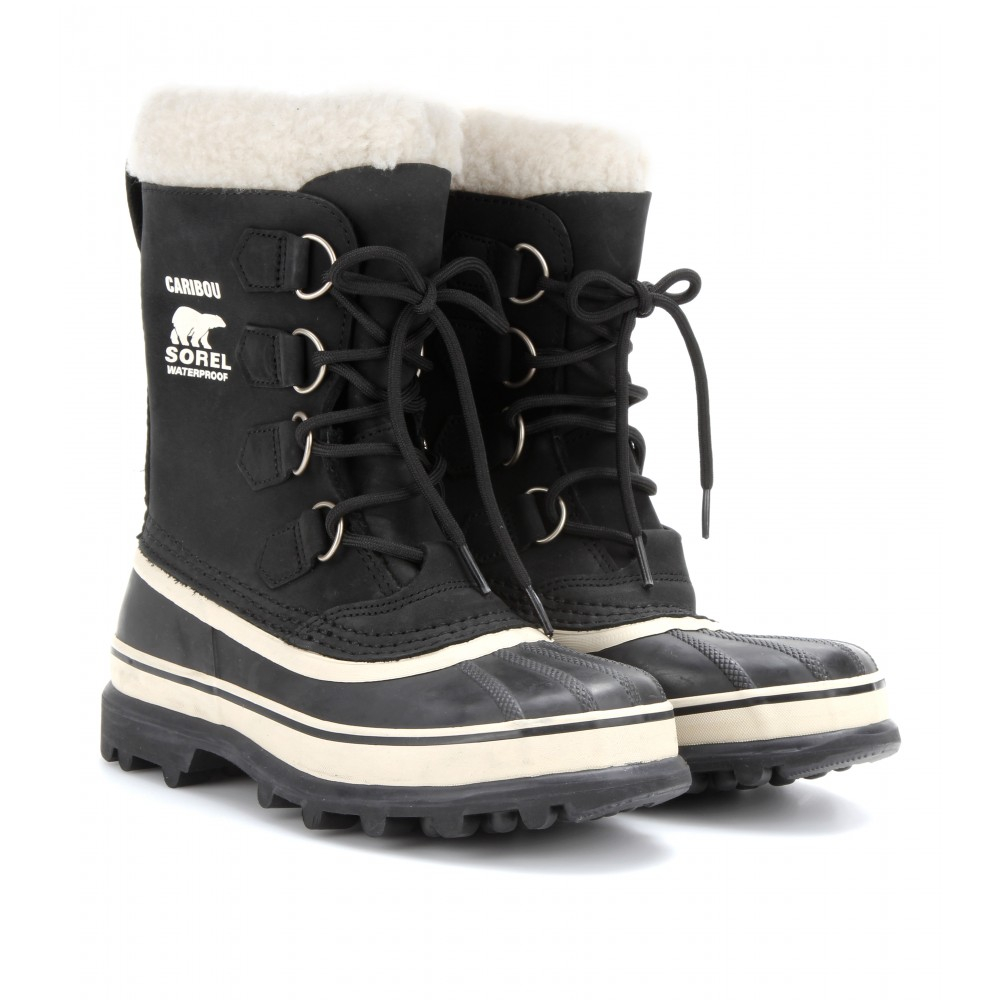 sorel caribou boots women's black
