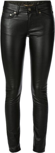 petite leather skinny jeans