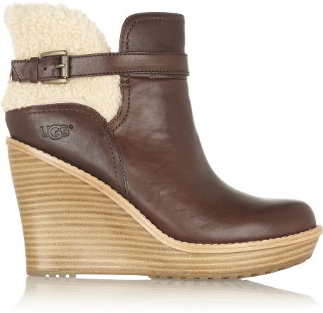 ugg brown ankle boots