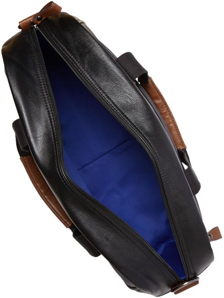 ted baker webbing strap leather backpack