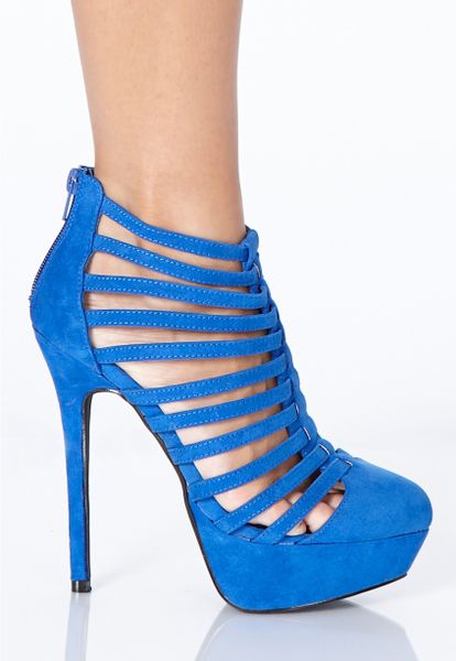 light blue square toe heels