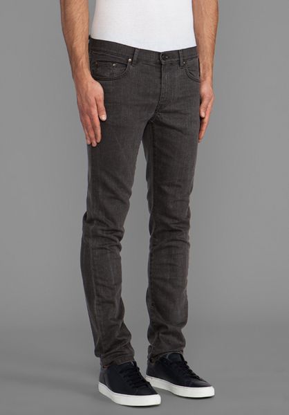 Won Hundred Dean A Slim in Grey Black in Gray for Men (Grey & Black) | Lyst