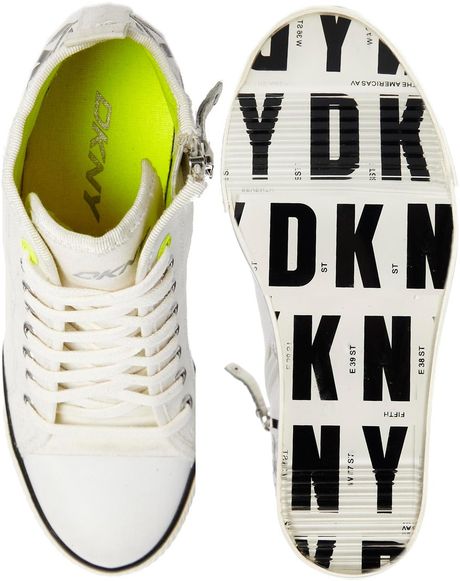 dkny white trainers tk maxx
