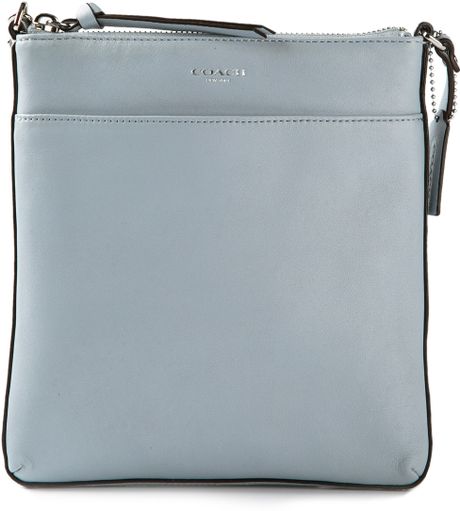 Coach Crossbody Messenger Bag in Blue Coach Crossbody Messenger Bag in Blue