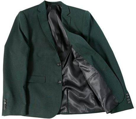 jacket suit dark asos pindot coloured darkgreen formal jackets