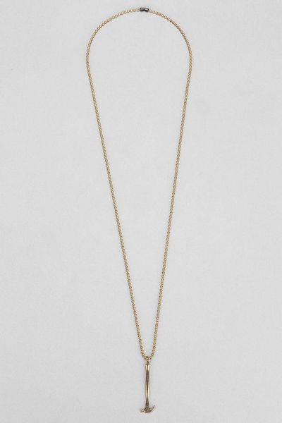 Urban Outfitters Union Hammer Tool Necklace in Gold for Men | Lyst