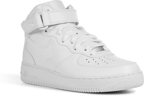 air force 1 mid white mens