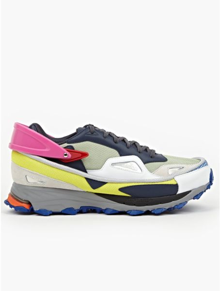 raf simons shoes blue adidas by raf simons mens response trail sneakers in multicolor for blue lyst raf simons shoes blue adidas by raf simons mens response trail sneakers in multicolor for blue lyst