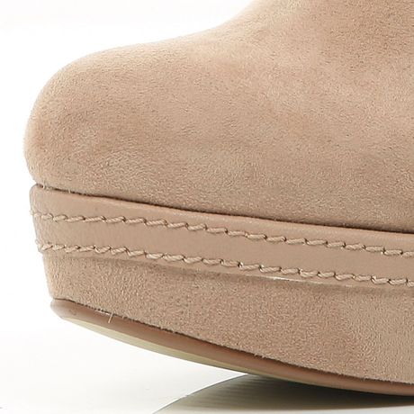 river island cream slouch boots