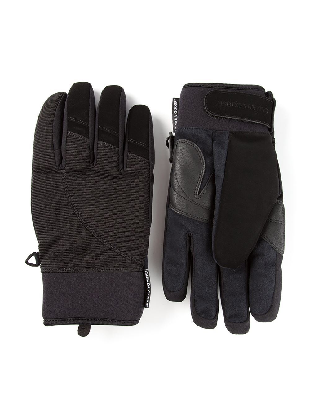 Canada Goose Winter Driving Gloves in Black for Men Lyst