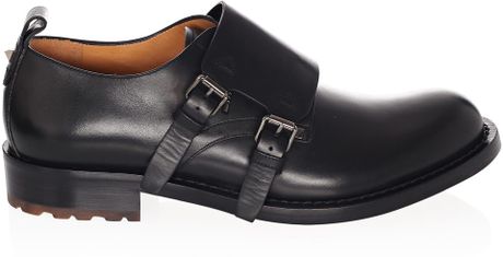 valentino monk strap shoes