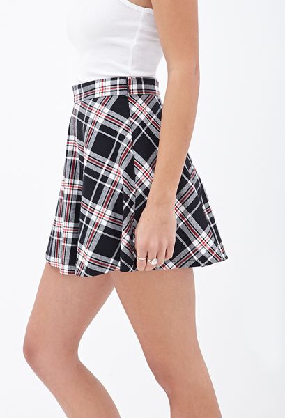 forever 21 tartan skirt