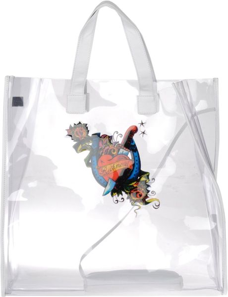 Richmond Large Fabric Bag in Transparent | Lyst