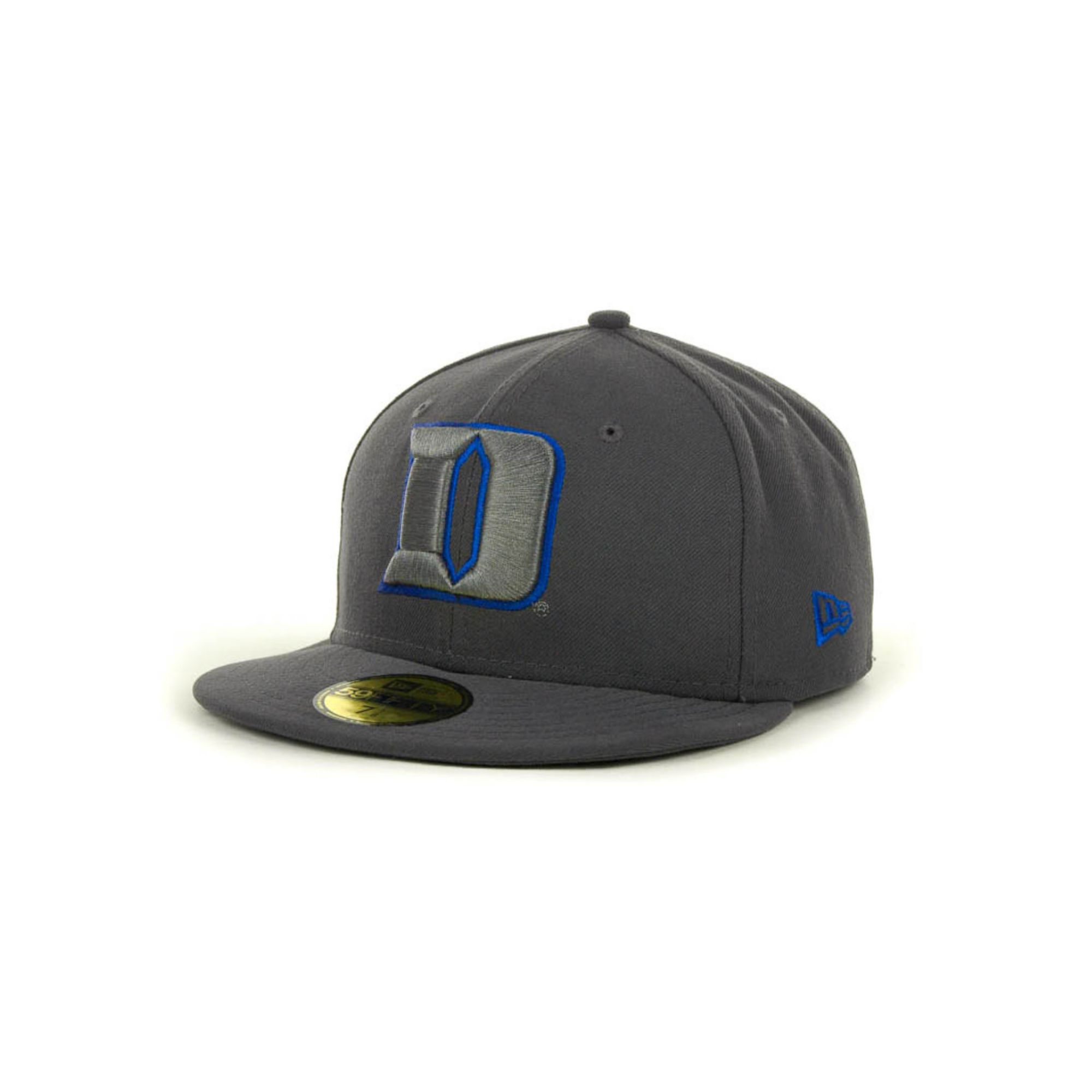New Era Duke Blue Devils Ncaa Gray Pop 59fifty Cap in Gray for Men Lyst