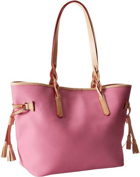 dooney and bourke pink handbag