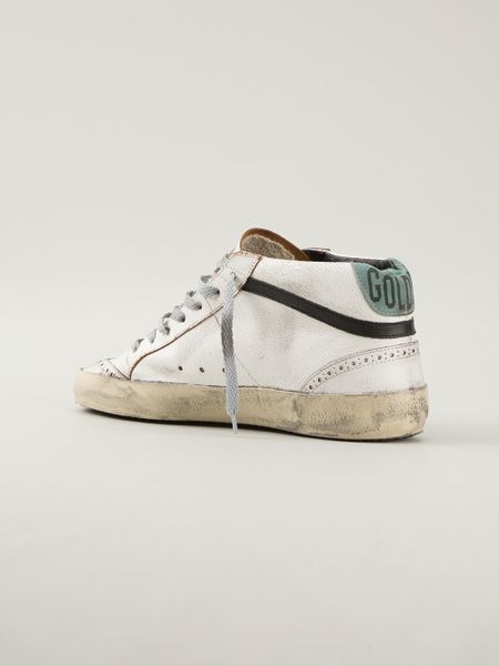 white golden goose mid star