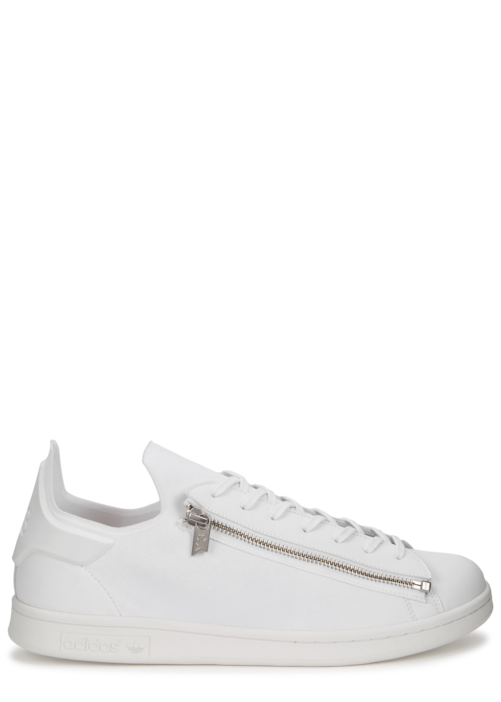 y-3 - white stan zip sneakers for men - lyst
