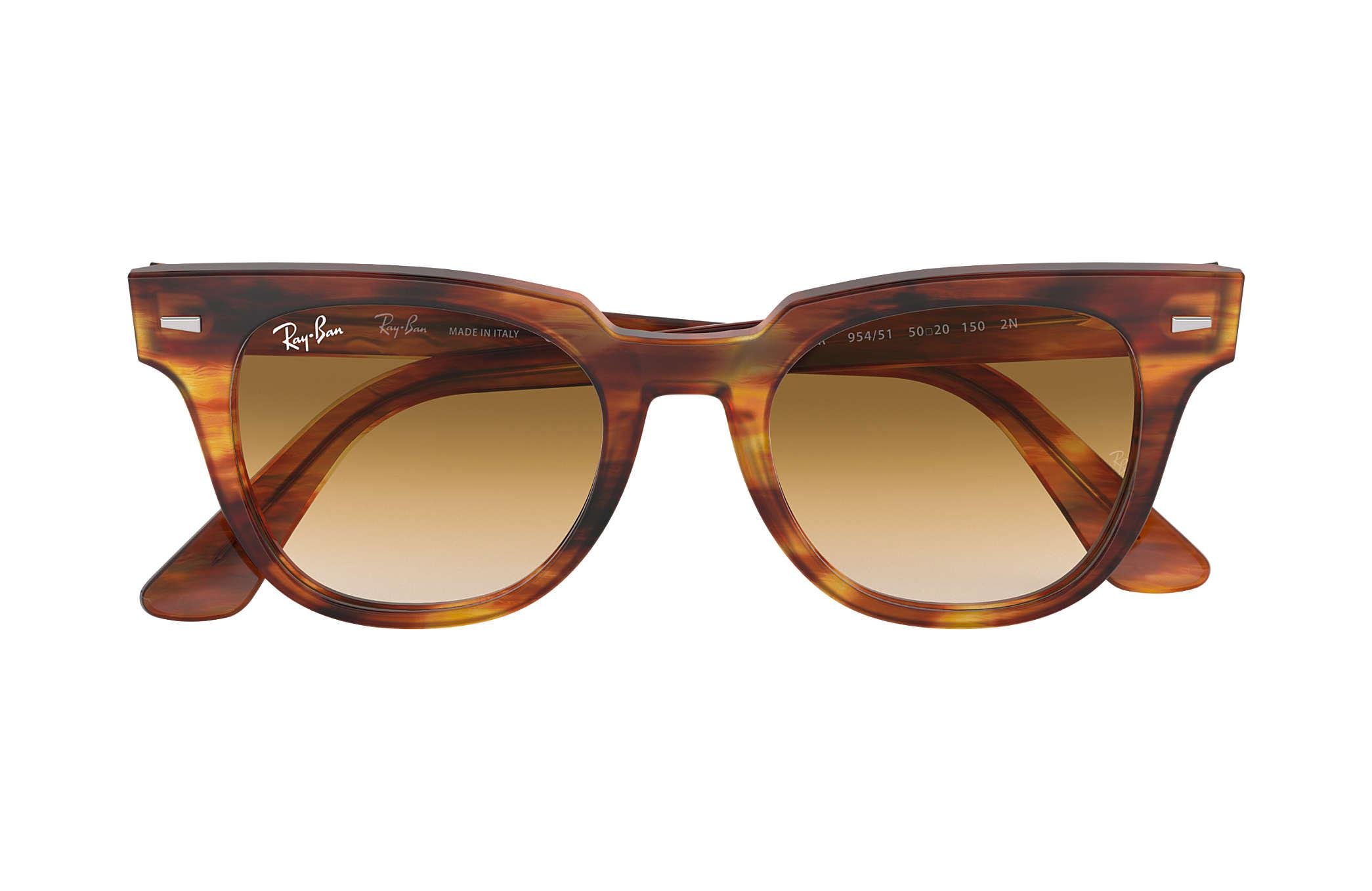 Ray Ban Meteor Classic In Brown Lyst