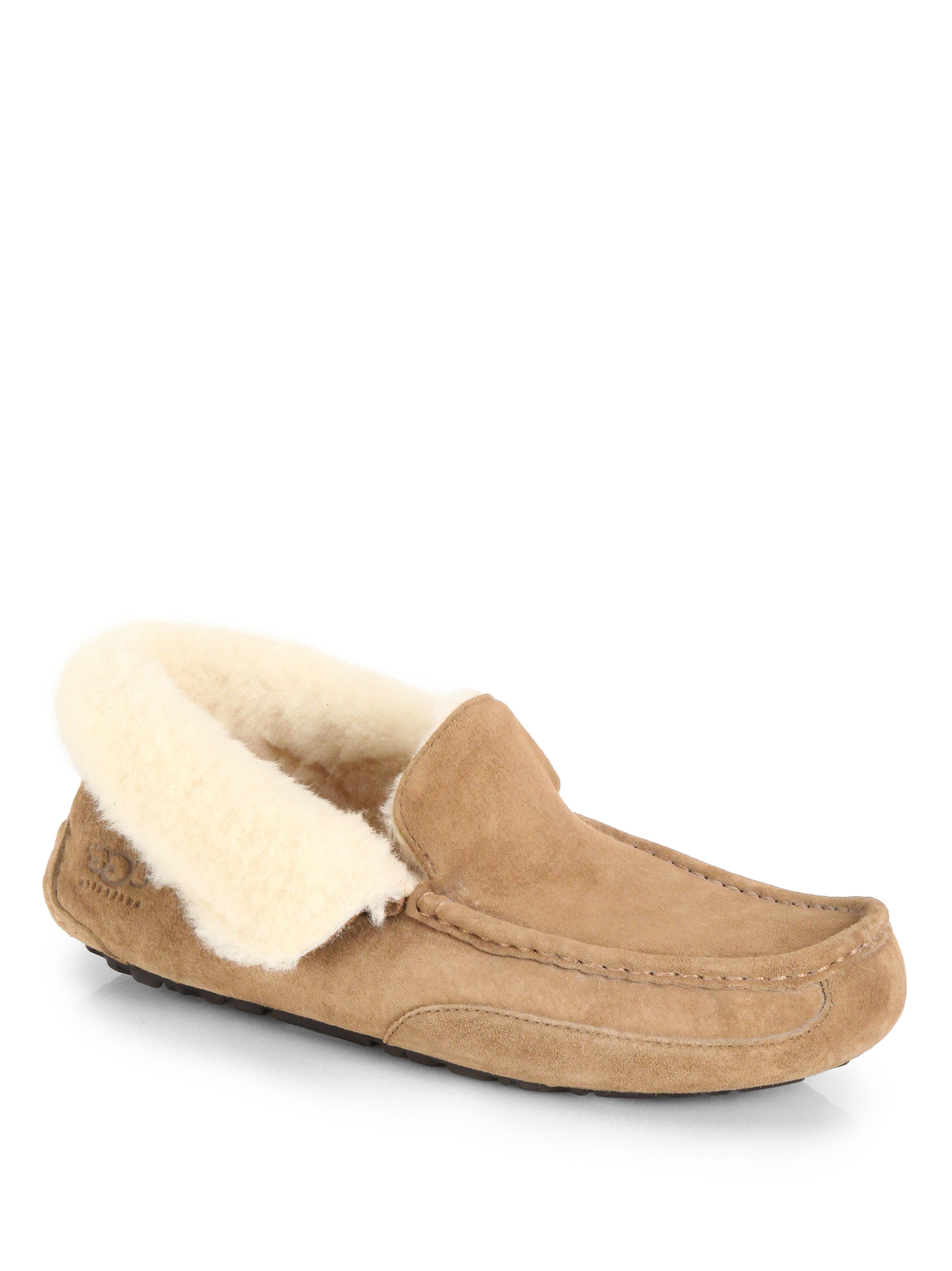 Lyst Ugg Grant Suede Slippers In Brown For Men