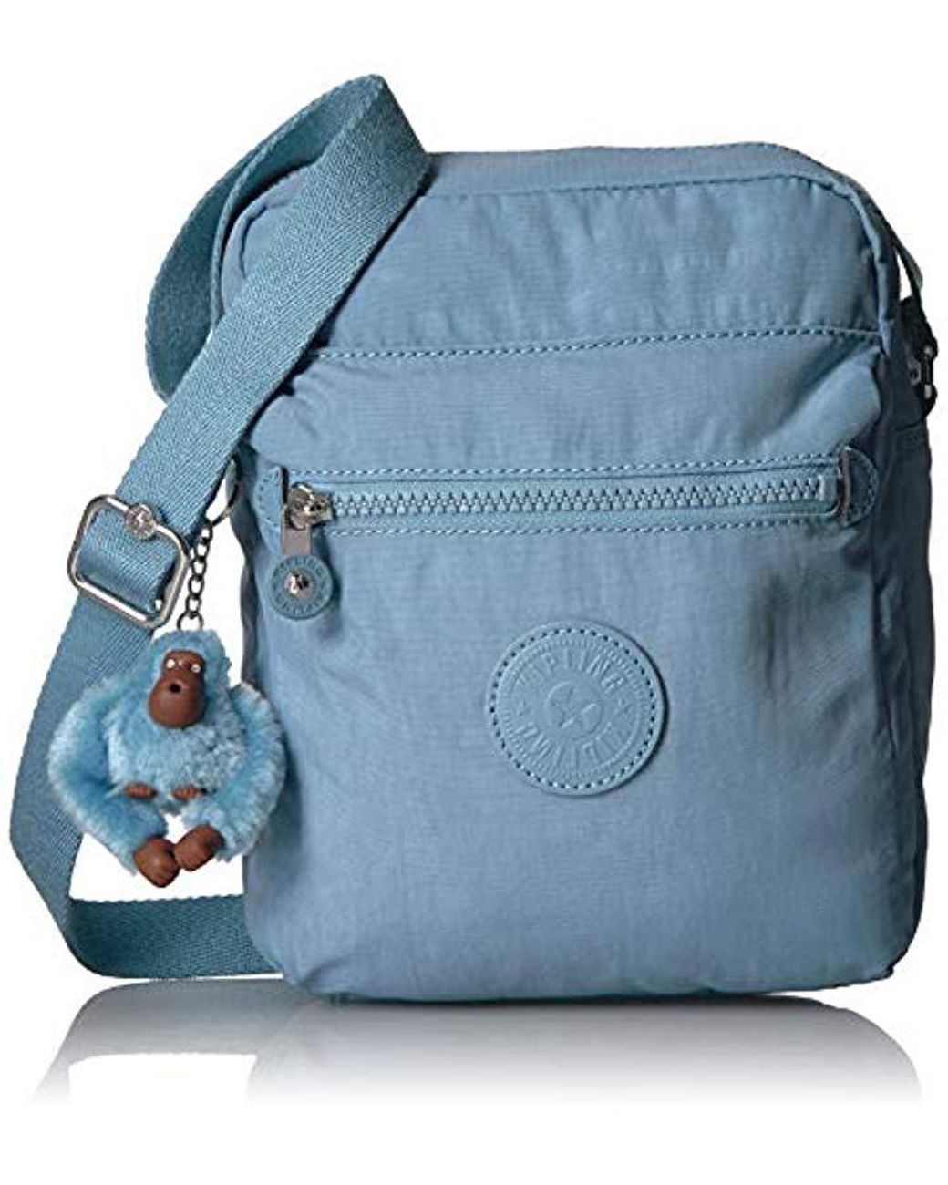 Lyst Kipling Livie Bag, Adjustable Crossbody Strap, Zip Closure in Blue