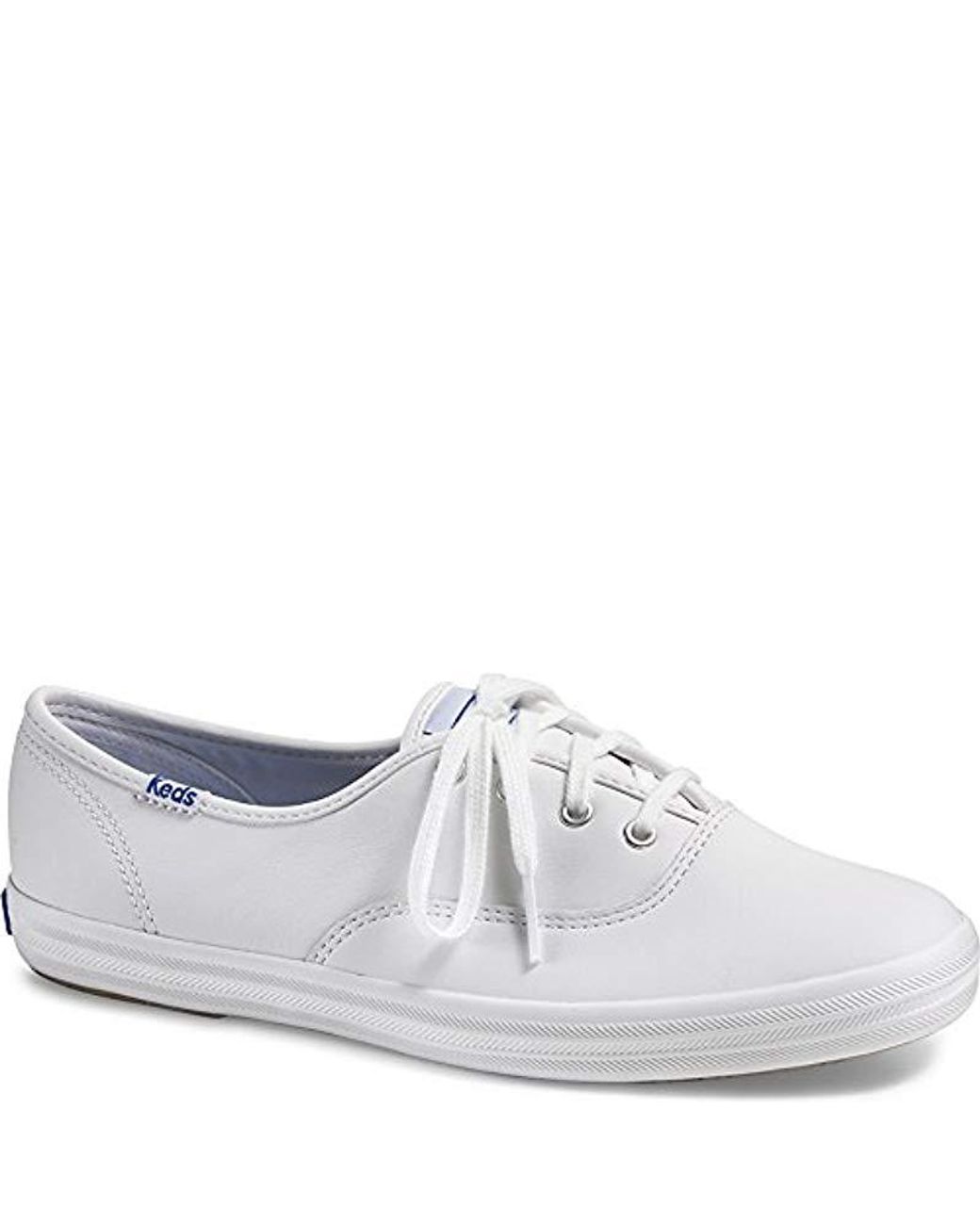 Lyst - Keds Champion Original Leather Sneaker in White - Save 34.375%