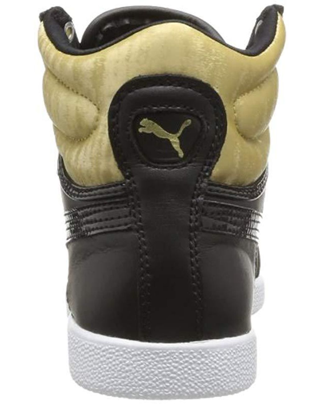 Femme En Noir Satin Mode Ikaz Coloris Lyst WnsBasket Hi Puma 34LRA5j