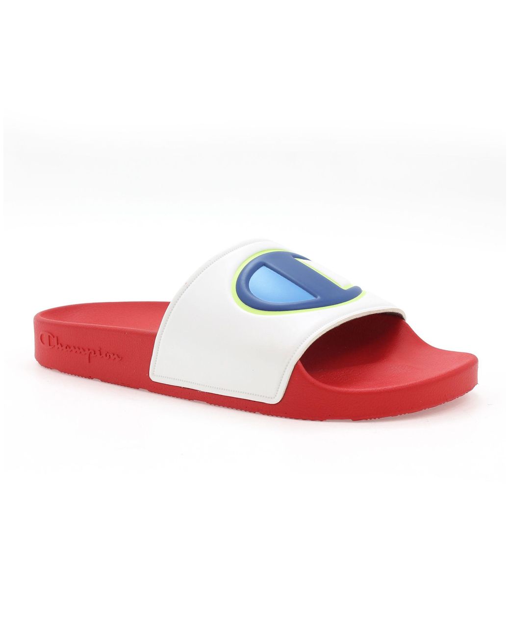 champion colorblock slides