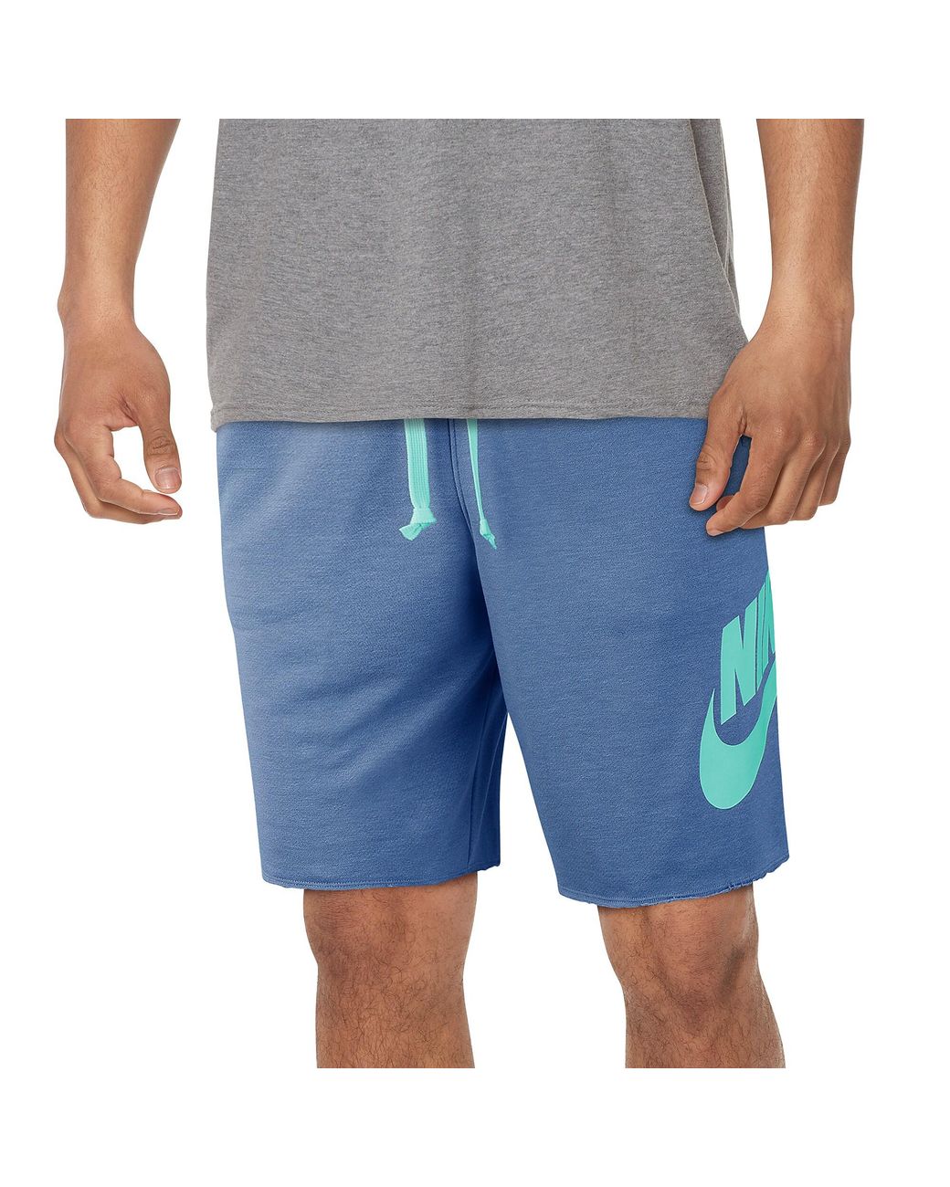 nike men's alumni fleece sweat shorts