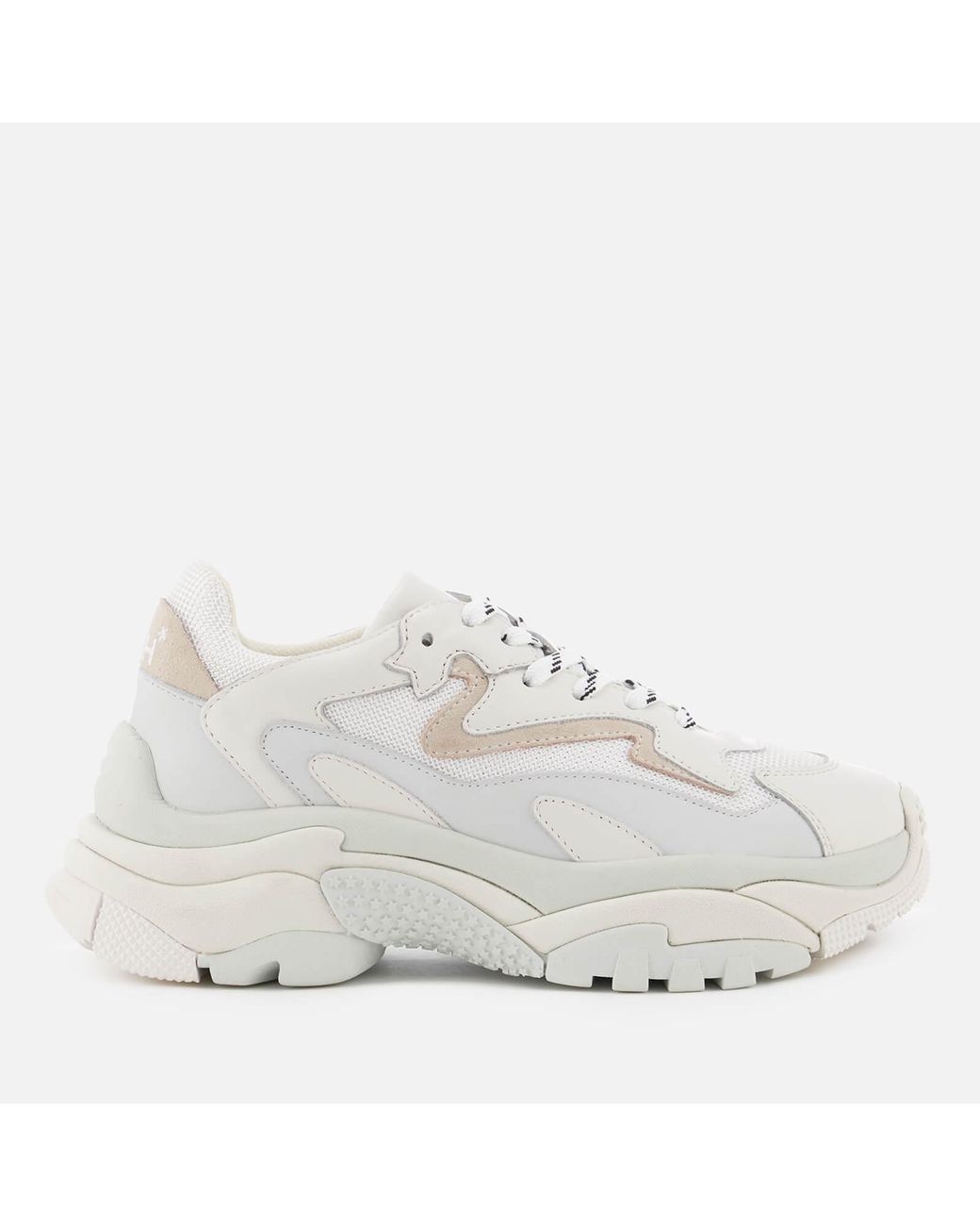 ash addict trainers white