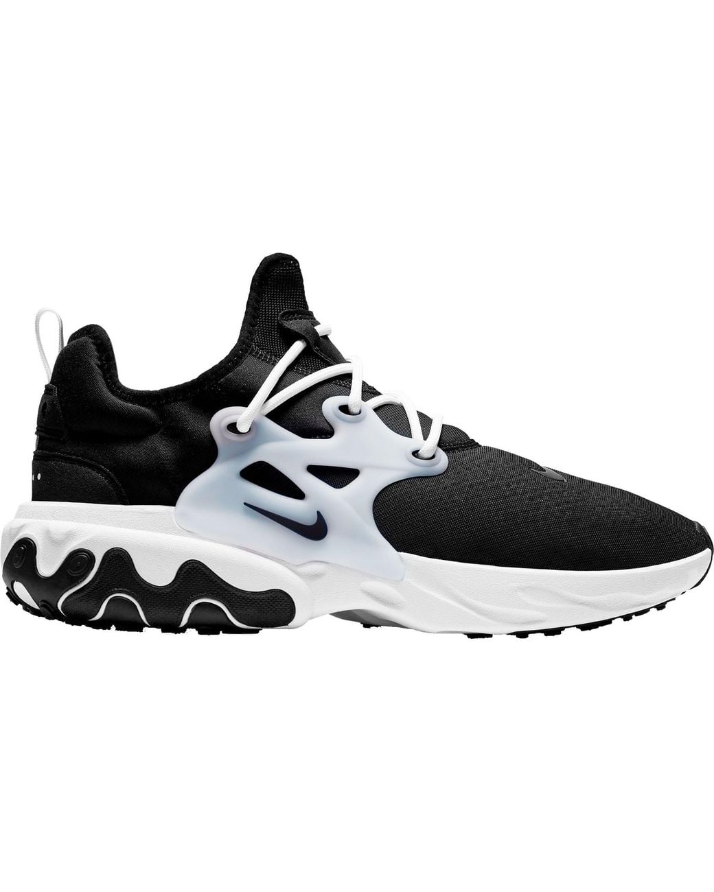 Nike Lace Presto React Shoes in Black/Black-White (Black) for Men - Save 17% - Lyst