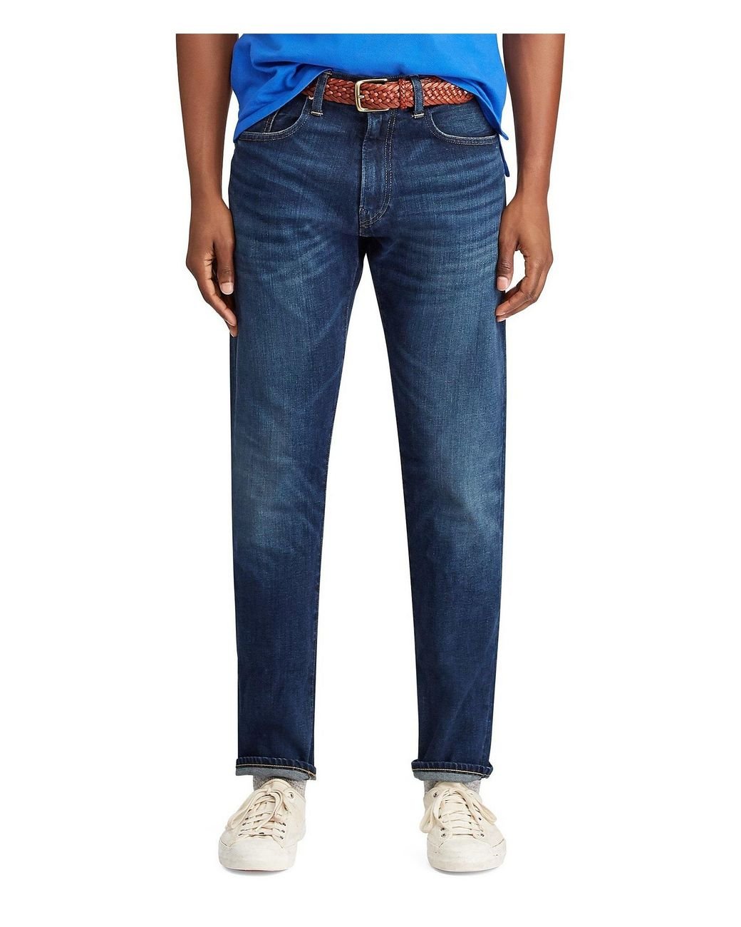 Polo Ralph Lauren Hampton Relaxed Straight-fit Stretch Jeans in Blue ...