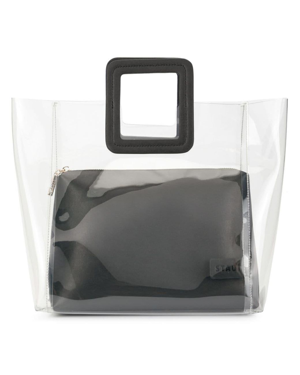 staud mini shirley bag black