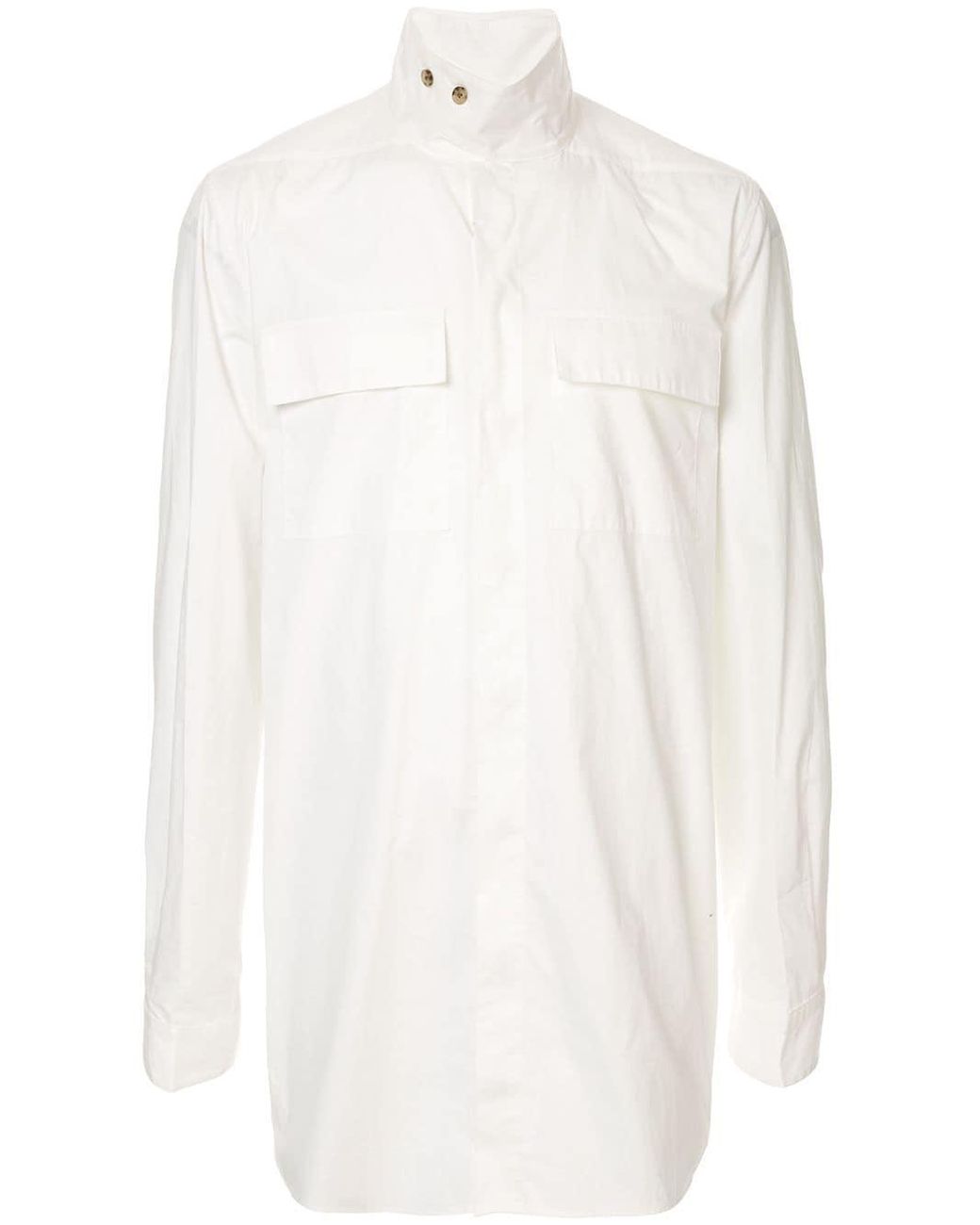 mock collar tshirt