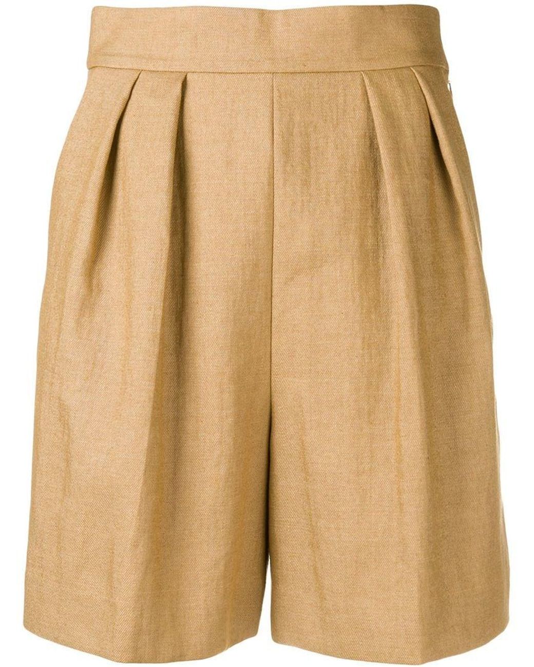 Lyst - Theory Tapered Shorts in Brown