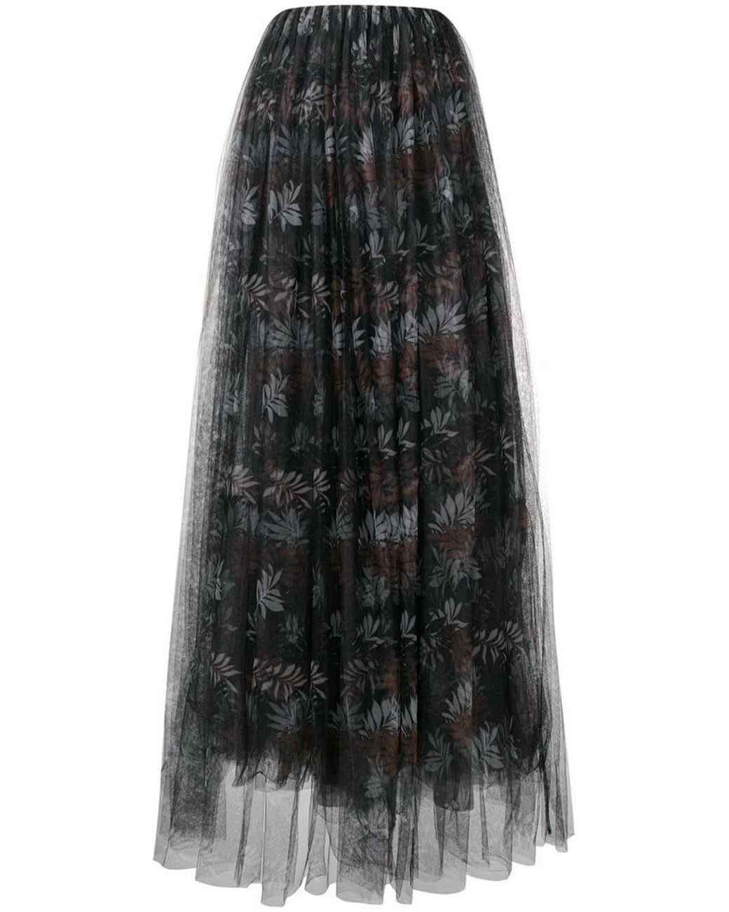 brunello cucinelli tulle skirt