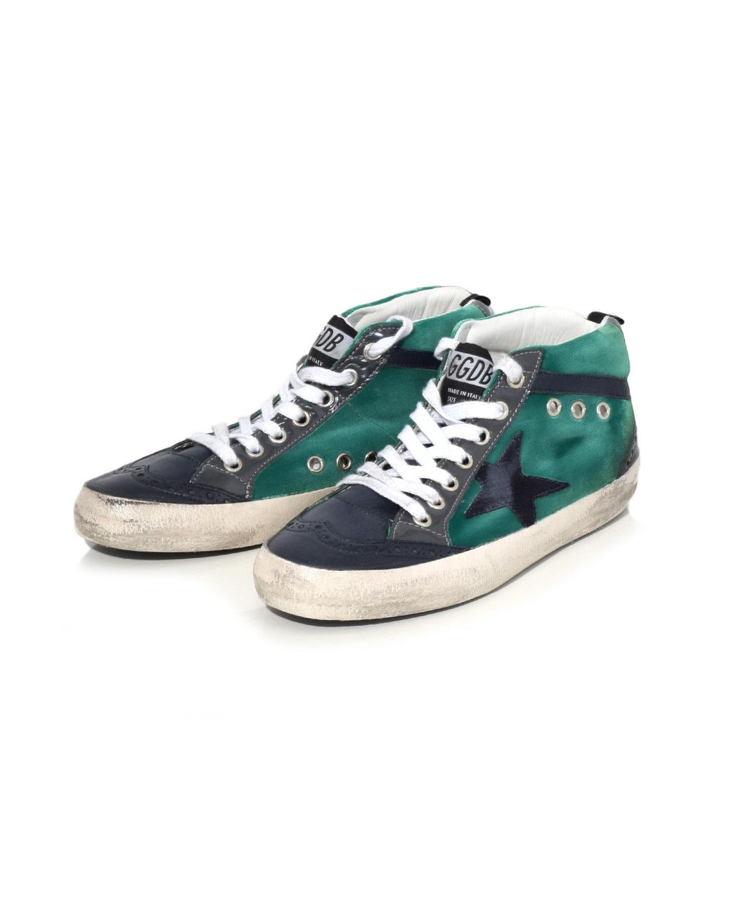 green velvet golden goose