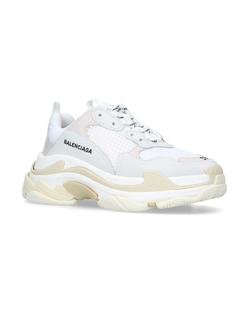 balenciaga triple s white second hand